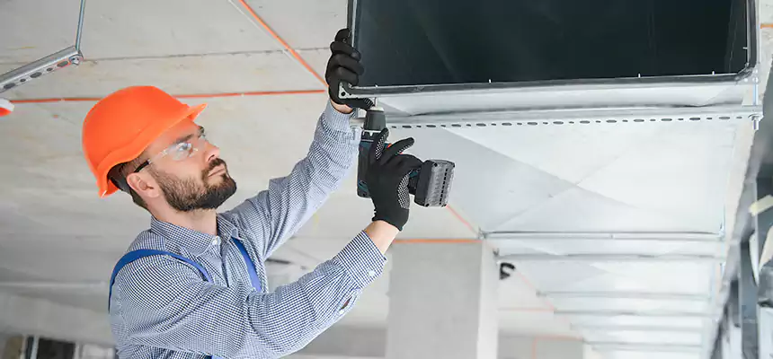 Roof Cap & Exterior Hood Lint Buildup Removal – Calumet City